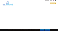 Desktop Screenshot of hotelmontecarlocaorle.com